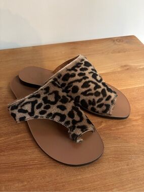 ATP ATELIER CHEETAH PRINT ROSA SANDAL 37